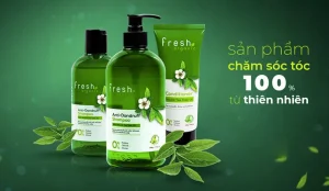 Dầu gội organic cho tóc nhạy cảm